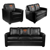 Silver Club Chair with New York Knicks 2024 Playoffs Logo