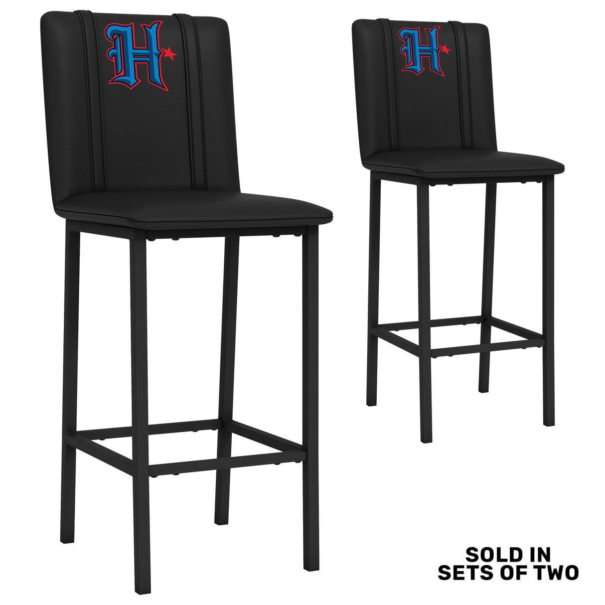 Bar Stool 500 with Houston Texans Secondary Logo Set of 2