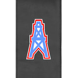 Silver Club Chair with Houston Oilers Classic Logo