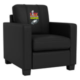 Dyno Stationary Club Chair with  Philadelphia Eagles Super Bowl LIX Champions Logo