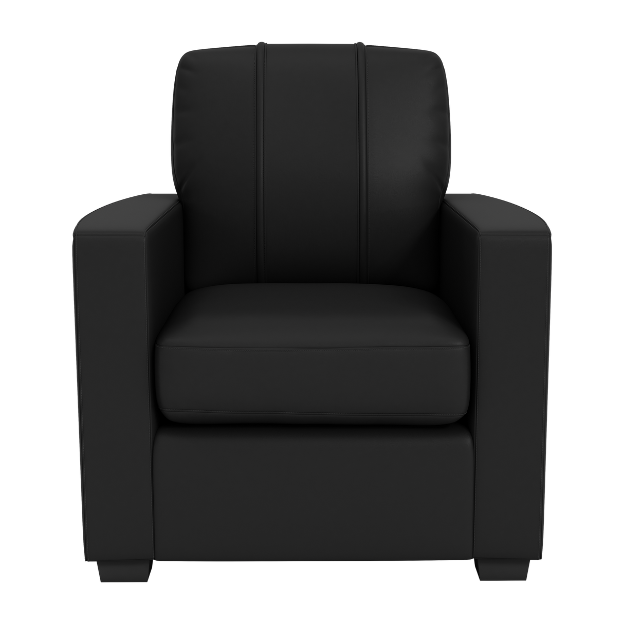 Silver Club Chair with New York Yankees Secondary