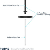 Tervis Florida Gators NCAA 2025 Men's Basetball National Champions Straw Lid