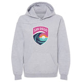 San Diego Wave FC Vintage Primary Logo WHT