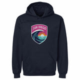 San Diego Wave FC Vintage Primary Logo WHT