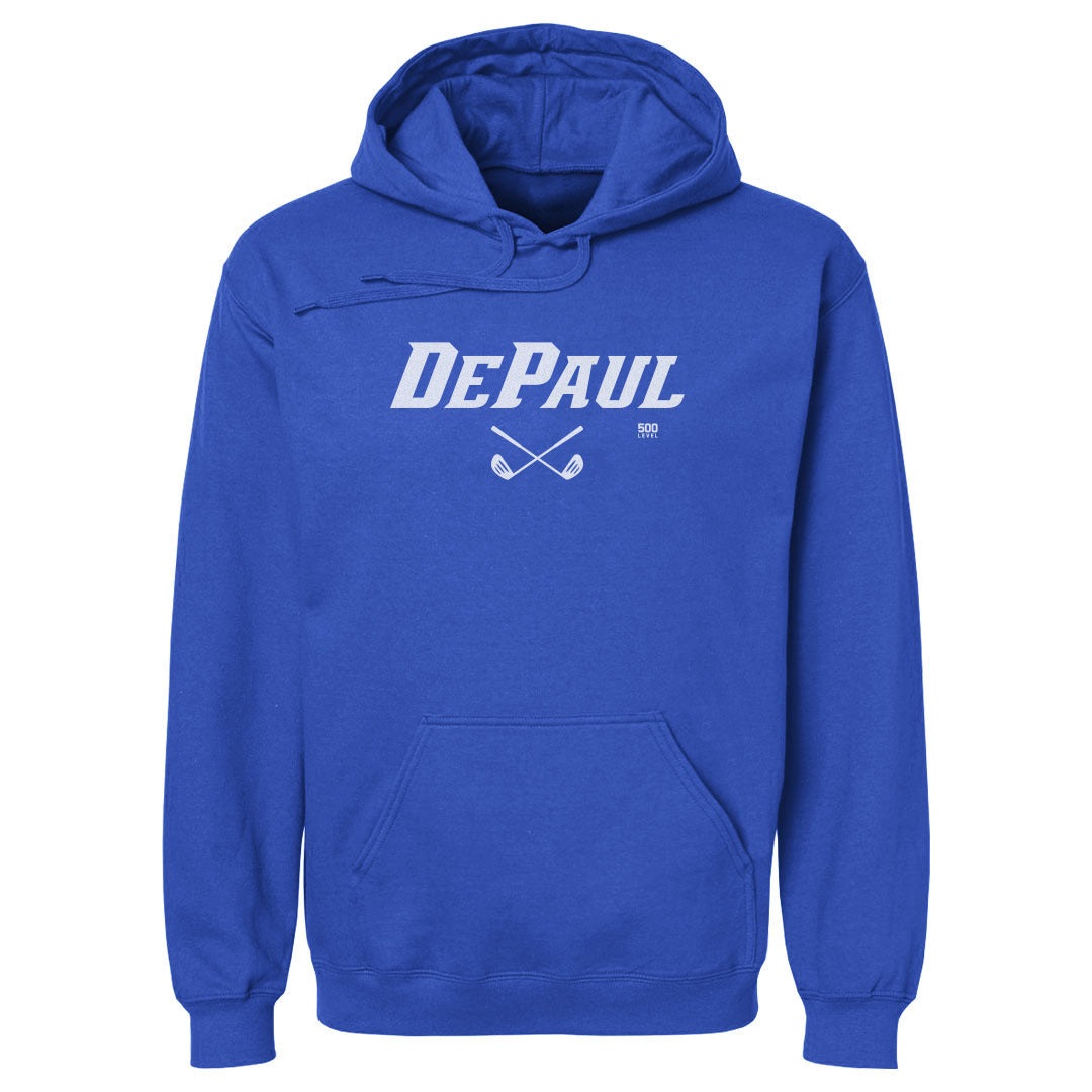 DePaul Blue Demons Golf Minimalist WHT