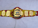 Hulk Hogan Signature Series Championship Replica Title Belt