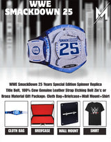 WWE SmackDown 25 Years Special Edition Spinner Replica Title Belt