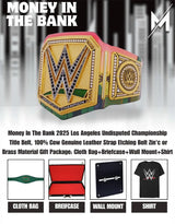 Money In The Bank 2025 Los Angeles Undisputed Championship Replica Title Belt