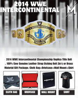 2014 WWE Intercontinental Championship Replica Title Belt