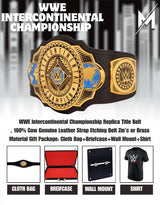 WWE Intercontinental Championship Replica Title Belt