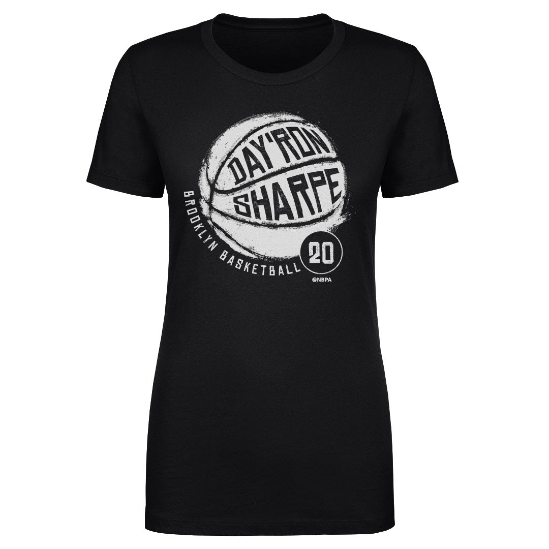 Day'Ron Sharpe Brooklyn Basketball WHT