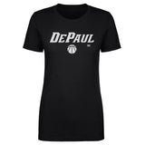 DePaul Blue Demons Basketball Minimalist WHT