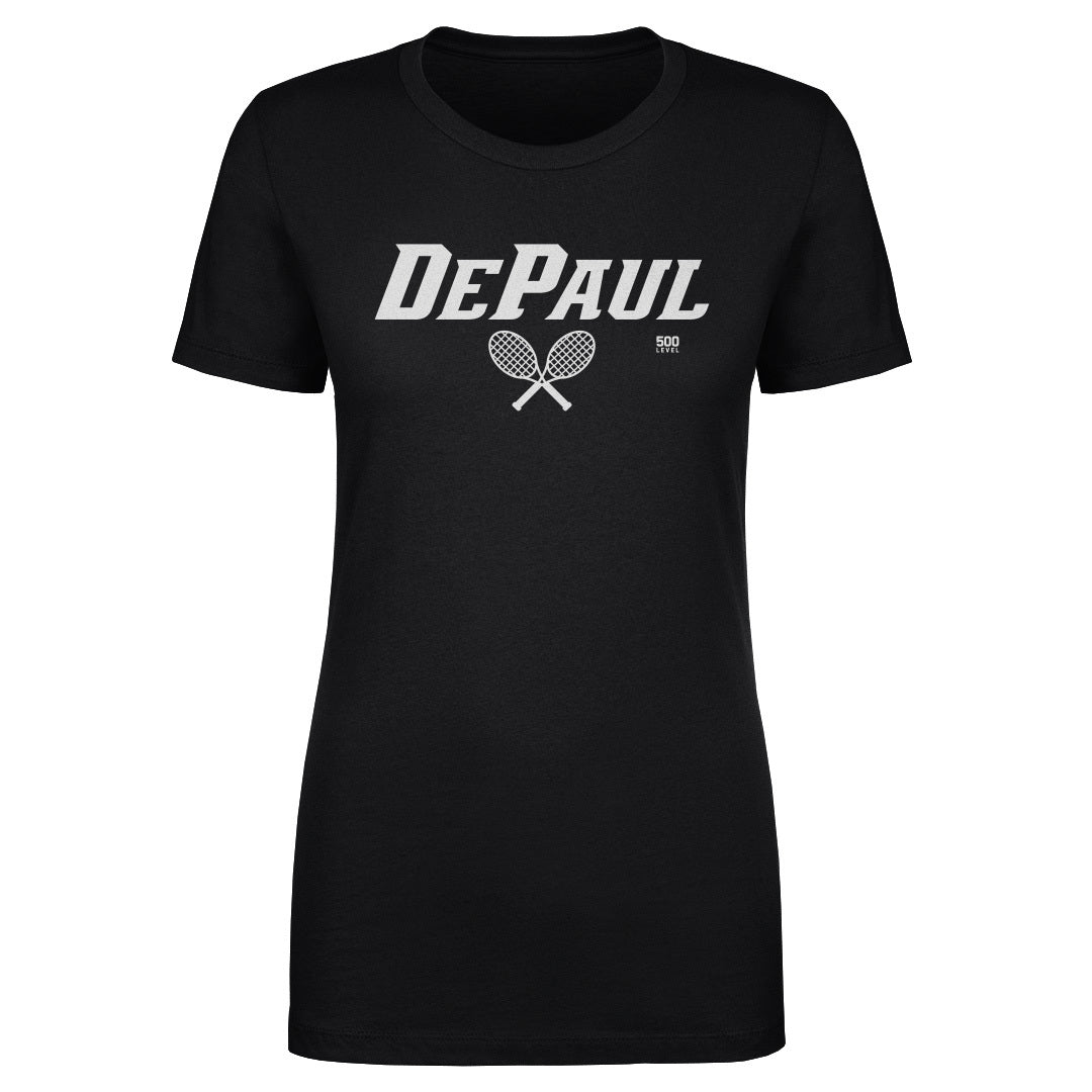 DePaul Blue Demons Tennis Minimalist WHT