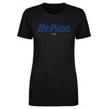 DePaul Blue Demons Wordmark Royal WHT