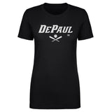 DePaul Blue Demons Softball Minimalist WHT