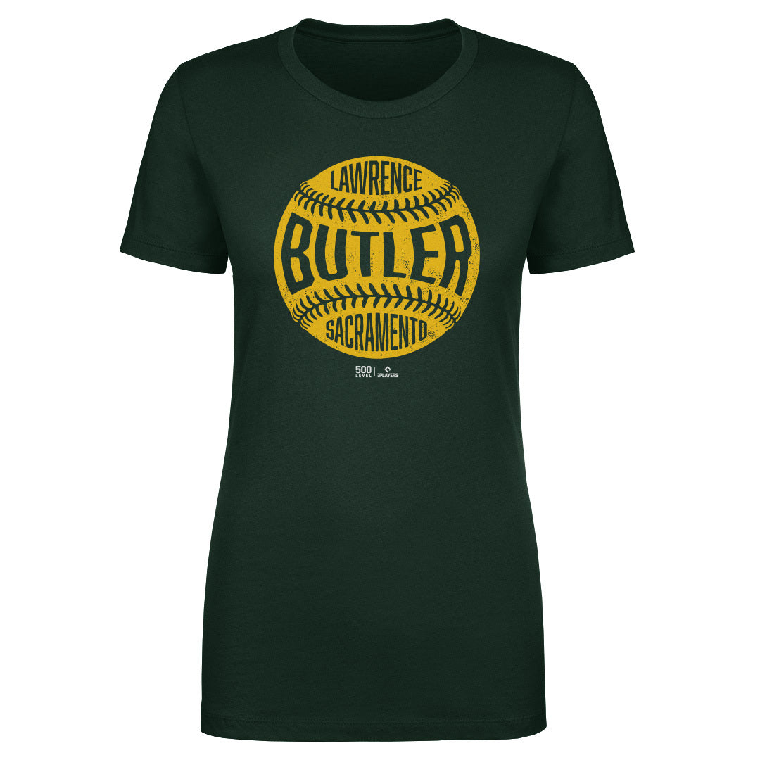 Lawrence Butler Sacramento Vintage Baseball WHT