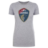 North Carolina Courage Vintage Primary Logo WHT