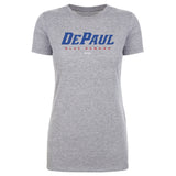 DePaul Blue Demons Wordmark Blue Demons WHT