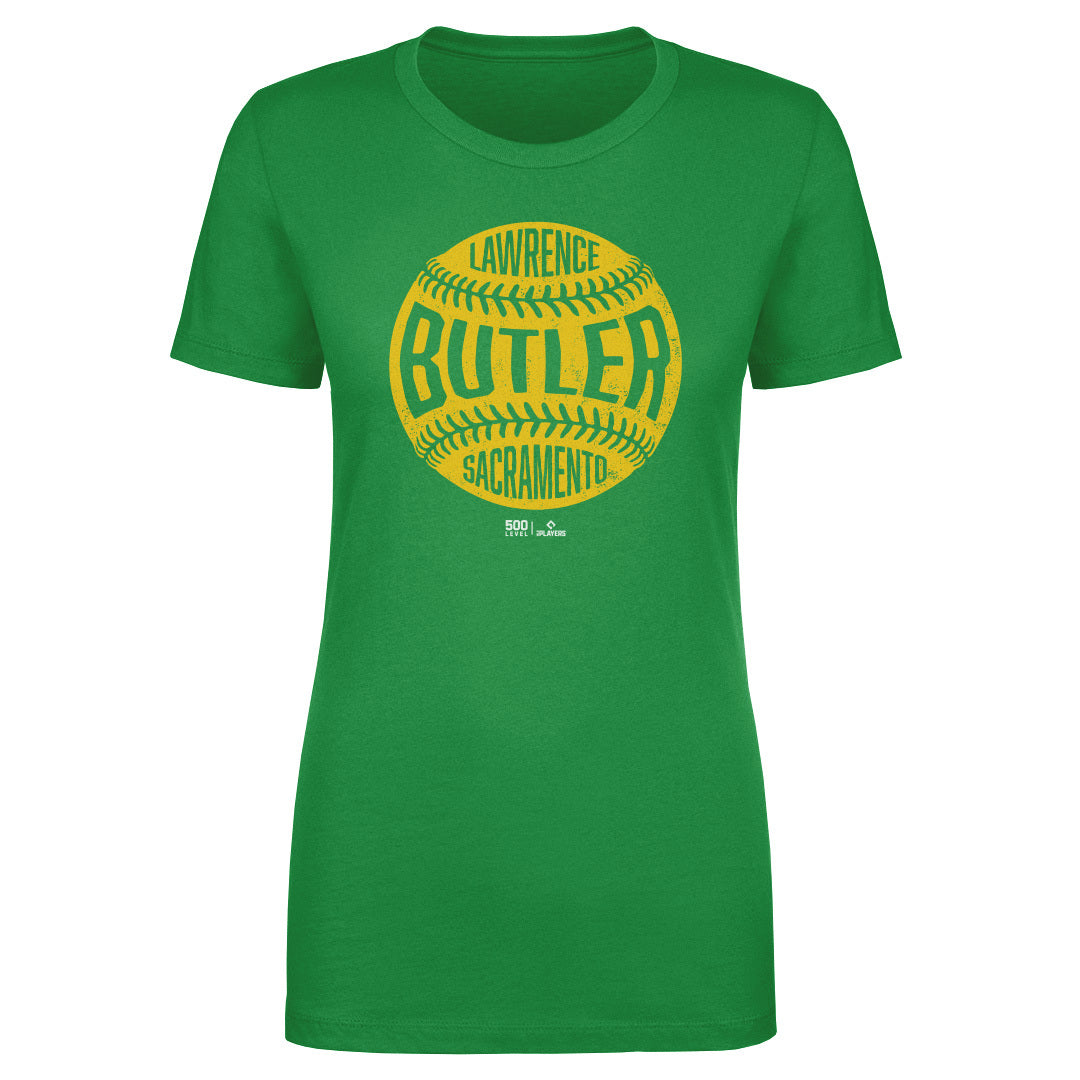 Lawrence Butler Sacramento Vintage Baseball WHT
