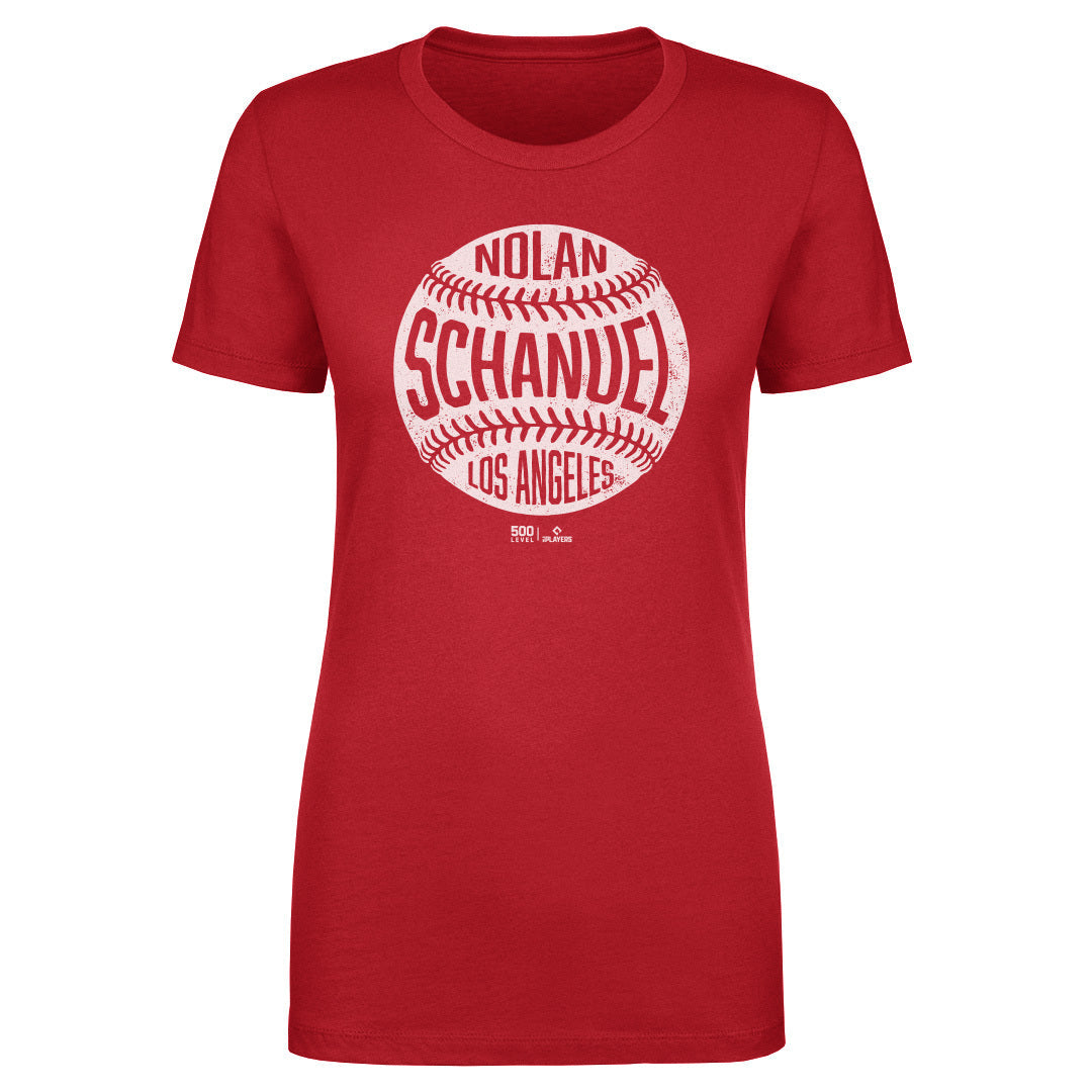 Nolan Schanuel Los Angeles A Vintage Baseball WHT