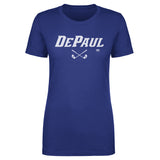 DePaul Blue Demons Golf Minimalist WHT