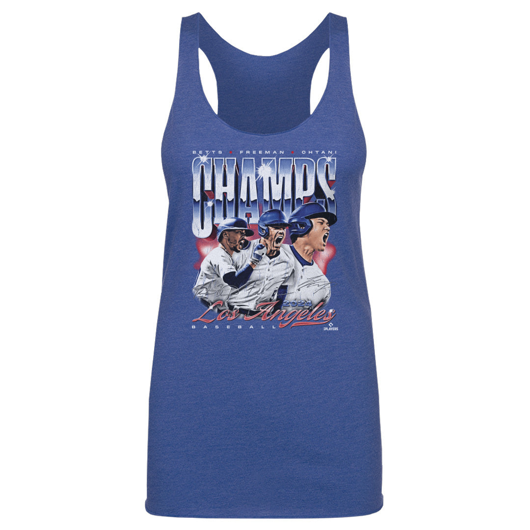 Los Angeles Baseball 2024 Champs Trio Vintage WHT
