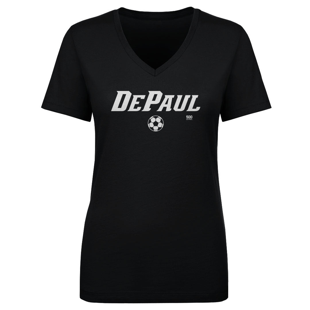 DePaul Blue Demons Soccer Minimalist WHT