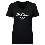 DePaul Blue Demons Softball Minimalist WHT
