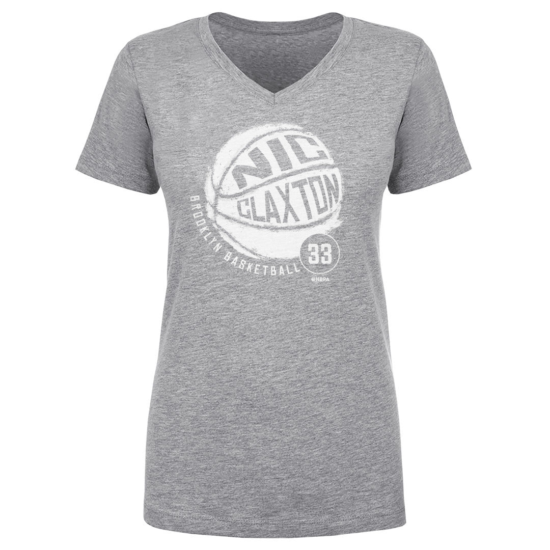 Nic Claxton Brooklyn Basketball WHT