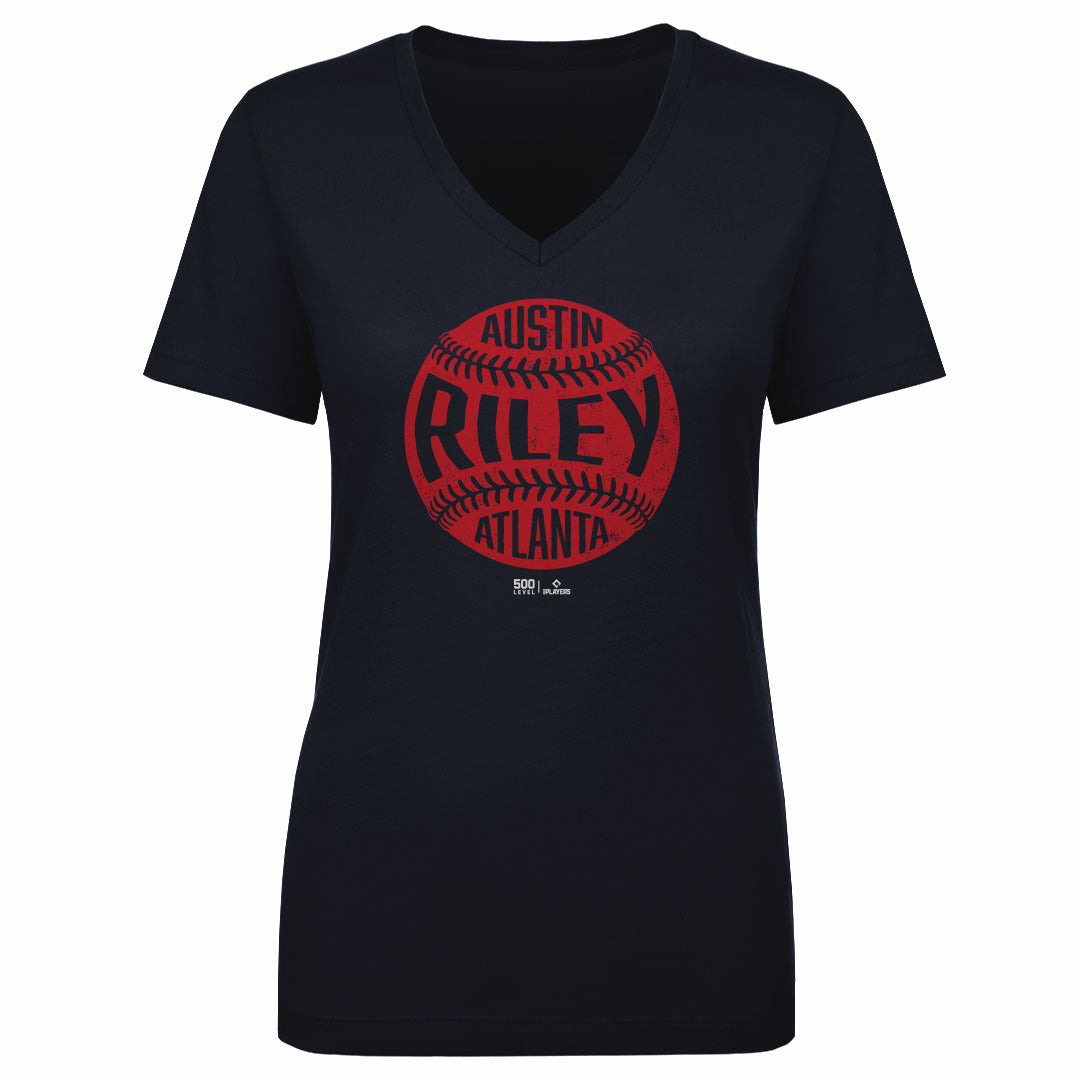 Austin Riley Atlanta Vintage Baseball WHT