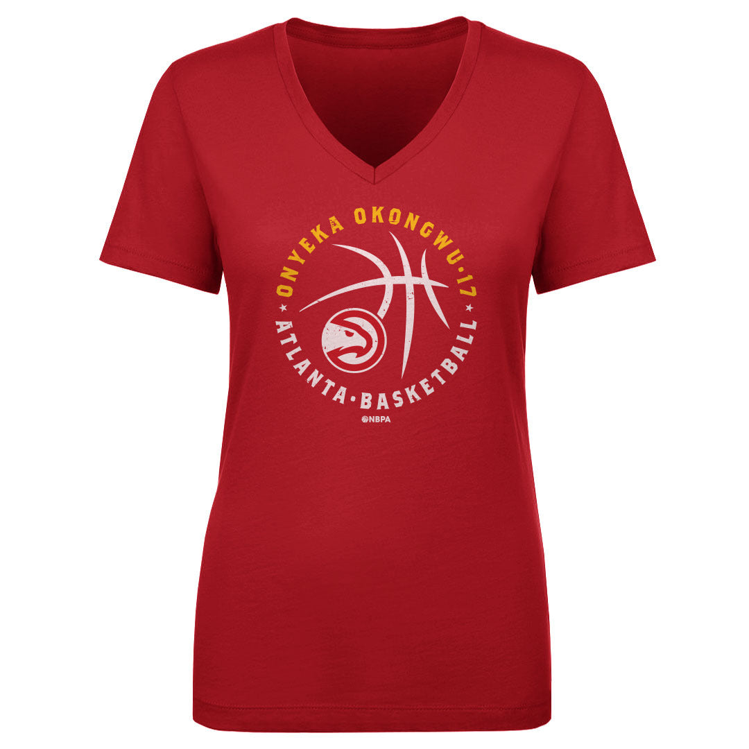 Onyeka Okongwu Atlanta Hawks Player Ball WHT