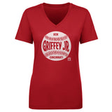Ken Griffey Jr. Cincinnati Baseball WHT