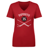 Tony Esposito Chicago 35 Goalie Sticks WHT
