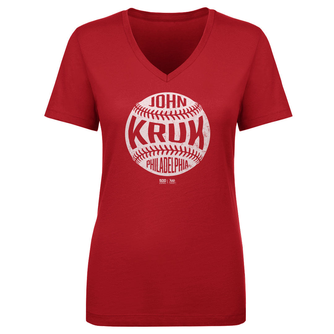 John Kruk Philadelphia Vintage Baseball WHT