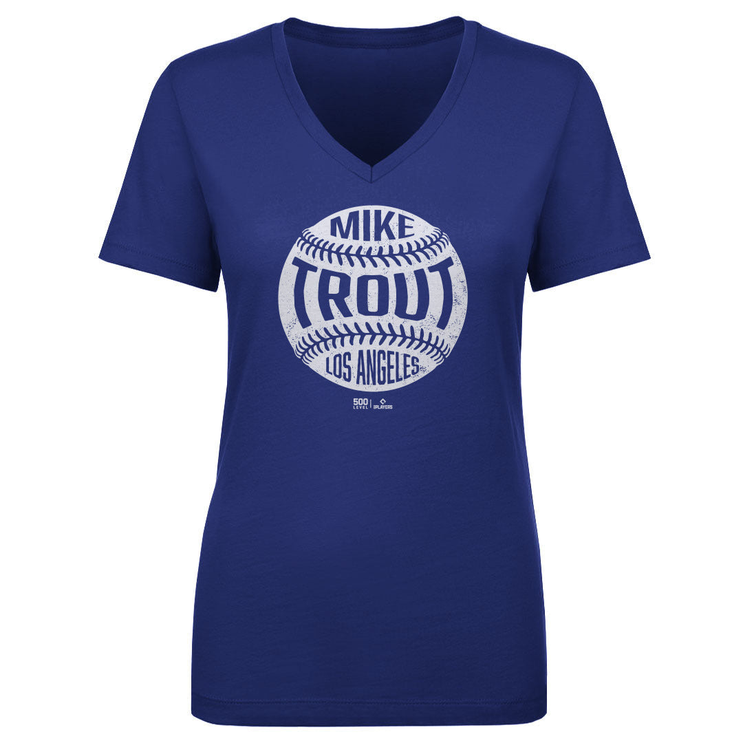 Mike Trout Los Angeles A Vintage Baseball WHT