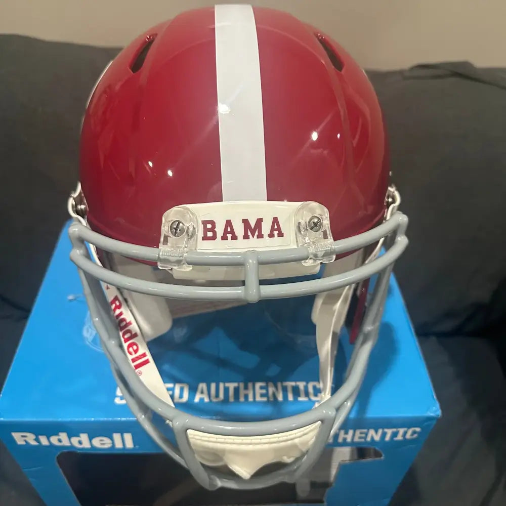 Alabama Crimson Tide Full Size Authentic Speed Football Helmet 18-NCAA