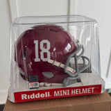 Alabama Crimson Tide NCAA Mini Speed Football Helmet #18 - NCAA