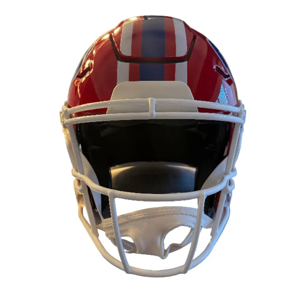 Buffalo Bills Full Size SpeedFlex 1987 to 2001 Throwback Football Helmet- NFL