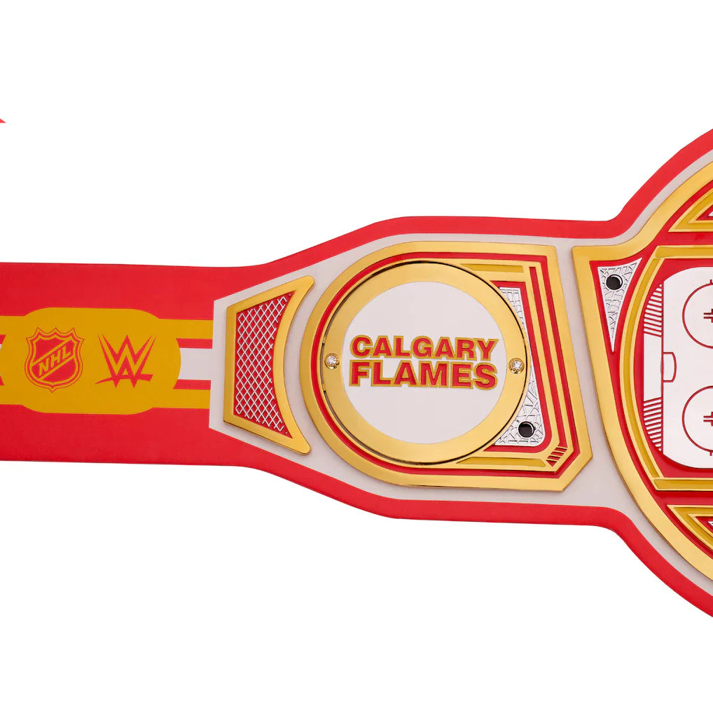 Calgary Flames WWE Legacy Title Belt