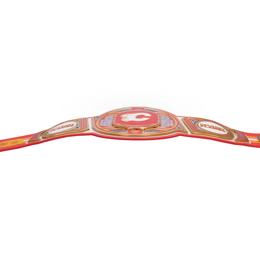 Calgary Flames WWE Legacy Title Belt