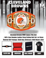 Cleveland Browns WWE Legacy Title Belt