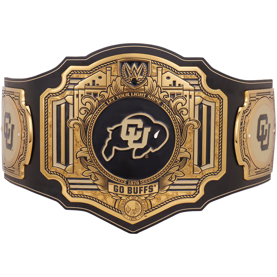 Colorado Buffaloes WWE Legacy Title Belt