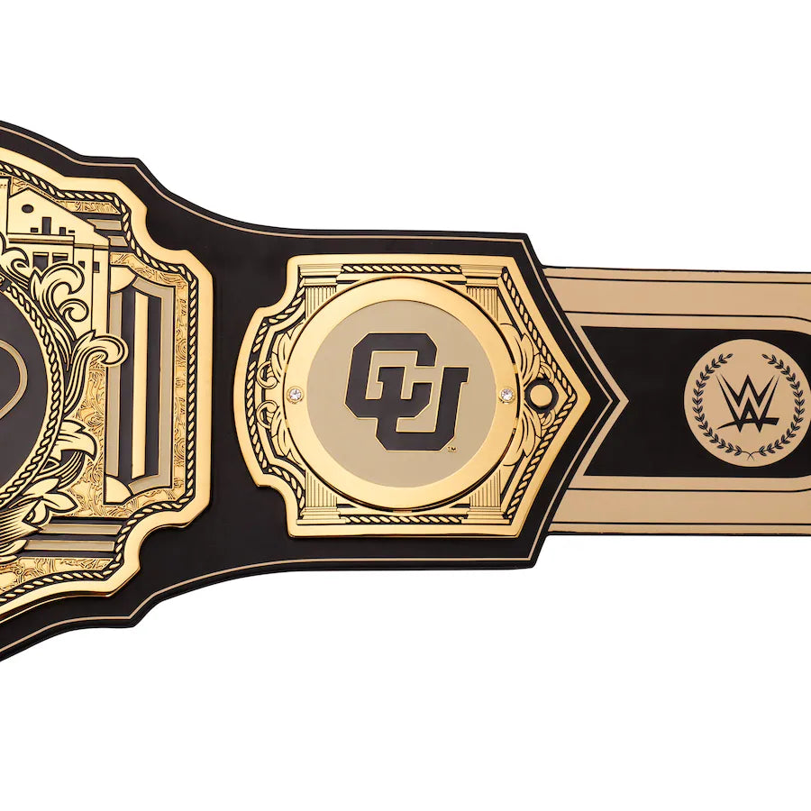 Colorado Buffaloes WWE Legacy Title Belt