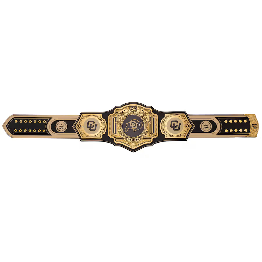 Colorado Buffaloes WWE Legacy Title Belt