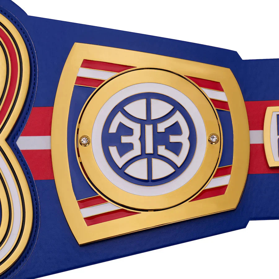 Detroit Pistons WWE Legacy Title Belt