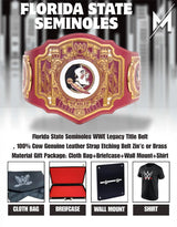 Florida State Seminoles WWE Legacy Title Belt
