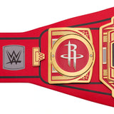 Houston Rockets WWE Legacy Title Belt