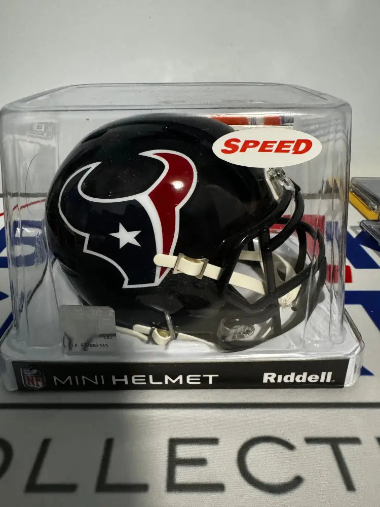 Houston Texans 2002 to 2023 NFL Mini Speed Throwback Helmet