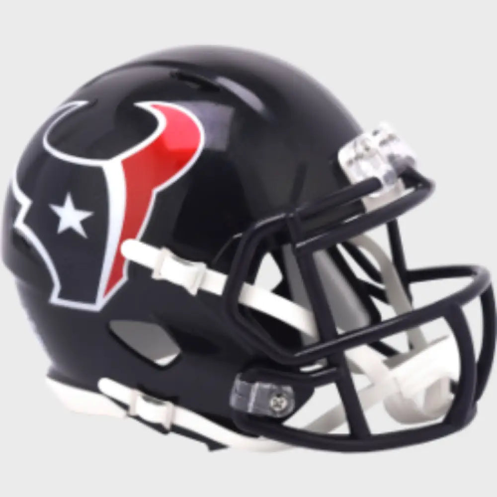 Houston Texans NFL Mini Speed Football Helmet 2024 Primary