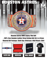 Houston Astros WWE Legacy Title Belt